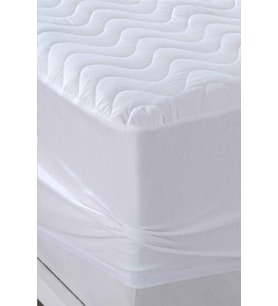 Evony Fitted Kapitoneli Alez 220x200 Cm Çift Kişilik Sıvı Geçirmez Çarşaf
