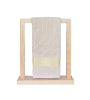 Vos Versa Bursa Varak Serisi 50x90cm %100 Pamuk Yüz Havlusu Vizon VVHM0015