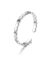 Chavin 3 mm. Çelik Ayarlanabilir Gri Bayan Yüzük eu30by