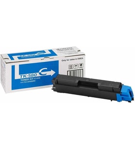 Kyocera TK-580/1T02KTCNL0 Mavi Toner