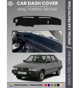 RENAULT 11 Torpido Örtüsü Ön Göğüs Koruma Araca Özel Çatlamayı Önler Kaymaz Kolay Montaj UV Koruma