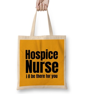 Nurse Gift İdea Funny Saying Quote-Nursing Medical Bez Çanta Uzun Saplı