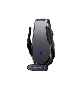 Winex Q9 15W Sensörlü Araç İçi Kablosuz Hızlı Şarj Aleti ve Telefon Tutucu