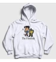 Presmono Unisex Beyaz The Firstfruit Mark Lee Nct Kapüşonlu Sweatshirt 534631tt
