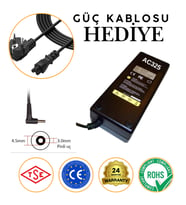 Asus TUF Gaming F17 FX706LI   ile Uyumlu Adaptör, Şarj Aleti Cihazı (Siyah)