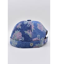 Kadın Kot Şapka Denim Sipersiz Cap (Mavi)