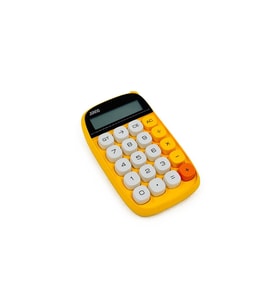 ZR734 Jn-660 Junno Sarı Hesap Makinesi