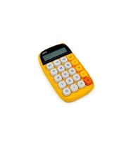 ZR734 Jn-660 Junno Sarı Hesap Makinesi
