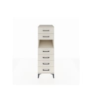 Kronos Dolap Tek Raflı 6 Çekmeceli 44x59x134 Aytaşı-Aytaşı