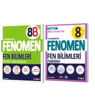FENOMEN YAYINLARI 8. SINIF Fen Bilimleri B Soru Bankası + Fen Bilimleri 2. Fasikül (DNA Ve Genetik K
