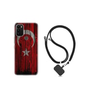 General Mobile Gm21 Plus Kılıf Desenli Silikon Boyun Askılı Şanlı Türk Bayrağı 2 1317