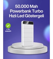 4 Aynı Anda Şarj Edebilen Güçlü 50000 Mah