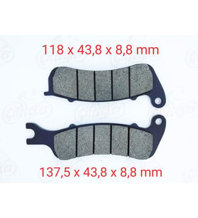 KD125 F KIDEN MR VULTRE 125i ÖN FREN DİSK BALATASI ORJINAL