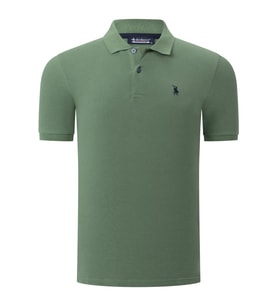 T8561 DEWBERRY ERKEK TSHIRT-DÜZ AÇIK HAKİ (Karışık)