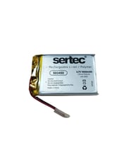 Sertec 503450 3.7v 1000 Mah Li-polymer Pil (devreli/1.5a)