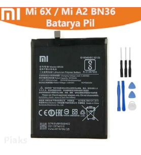 Xiaomi Mi 6X/Redmi A2/Mi A2 Bn36 Pil Batarya ve Tamir Seti