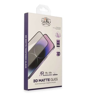 iPhone 15 Pro Bilvis 3D Mat Cam Ekran Koruyucu