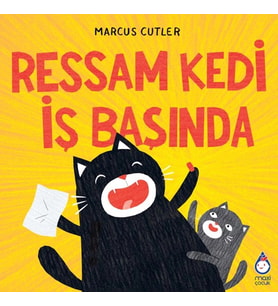 Ressam Kedi İş Başında