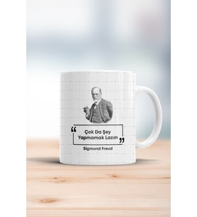 Sigmund Freud Esprili Kupa Bardak