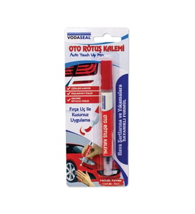 Mey İthalat® Vodaseal Oto Rötuş Kalemi Metalik Kırmızı 5 ml