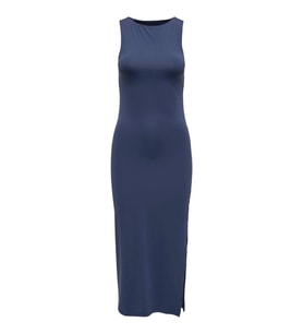 ONLEA S/L LONG SLIT DRESS JRS