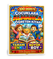 100 Derste Çocuklara Almanca Öğreten Kitap