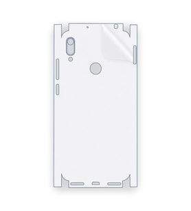 SChitec HUAWEI Y6 2019 Uyumlu Fullbody Arka Kaplama Hidrojel Koruyucu Film