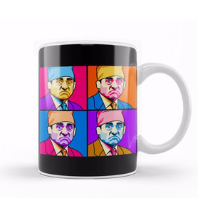 Prison Mike The Office 01 Kupa Bardak Porselen