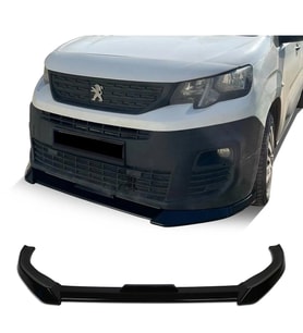 Peugeot Rifter Ön Lip Parlak Siyah Plastik Ön Ek Karlık 2018 2019 2020 2021 2022 2023 2024 karlık+bodykit+ek