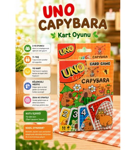Kalemhane UNO CAPYBARA KART OYUNU
