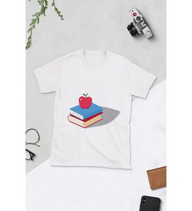 Dünya Okuma Yazma Günü Tasarımlı T-shirt