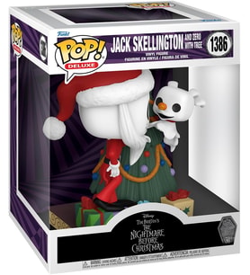 Funko Pop! Deluxe: Disney The Nightmare Before Christmas 30Th - Jack Skellington & Zero With Tree - (Krem)