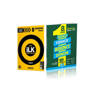 8. Sınıf Türkçe Sadece Birinci Dönem Deneme 2 Kitap