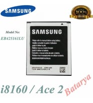 Samsung i8160 Batarya Ace 2 Servis ürünü Galaxy Pil Kapasite : 1500mAh