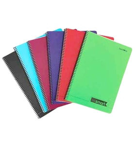 Çınar Smart 96 Yaprak A4 Çizgili Defter Pp Kapak Spiralli - 3 adet
