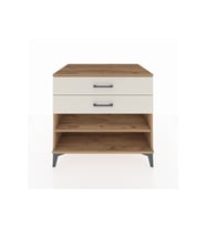 Kronos Şifonyer Tek Raflı 2 Çekmeceli 88x59x80 Çam-Aytaşı