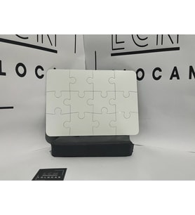 Lolocan baskı kişiye özel 2'li puzzle magnet