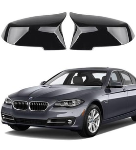 Bmw F10 2014-2017 Araca Özel Batman Yarasa Ayna Kapağı Pianoblack