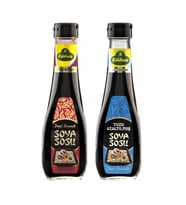 Kühne Soya Sosu 250 ml ve Tuzu Azaltılmış Soya Sosu 250 ml 2 li Set