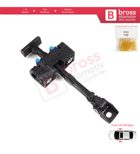 VW Amarok MK1 2H S1 S6 S7 2010-2024 4-Kapı 2H0837249 için Ön Kapı Gergisi