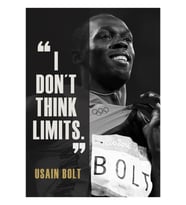Usaint Cıvata Cümlesi Tablo Ahşap Poster Dekoratif