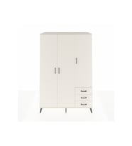 Kronos Dolap 6 Raflı 3 Çekmeceli Tek Askılı 132x59x195 Aytaşı-Aytaşı/Aytaşı