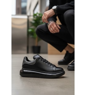 Enoch Erkek Alex Model Jel Taban Sneaker Oversize Kalın ve Parlak Tabanlı Lüks Sokak Modeli
