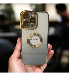 iPhone 14 Pro Max magsafe özellikli klasik kaliteli silikon telefon kılıfı (Siyah)