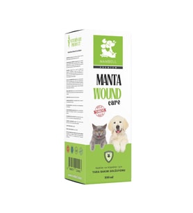 Nanbell Manta Wound Kedi Köpek Yara Bakım Solüsyonu 100Ml