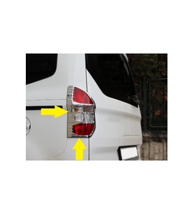 Ford Tourneo Courier Krom Stop Çerçevesi 2 Parça Abs 2014-2023 Model Uyumlu