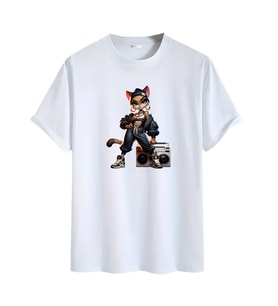 Animasyon Görselli  Unisex (Tshirt) Tişört