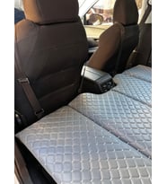 Shop-set Oto Arka Koltuk Yatak 70*130 Cm - Gri - Deri Kumaş
