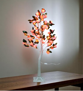 Dekoratif LED'li Çiçek Lamba - 120 cm