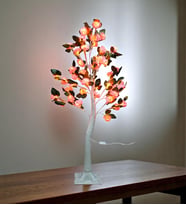 Dekoratif LED'li Çiçek Lamba - 120 cm